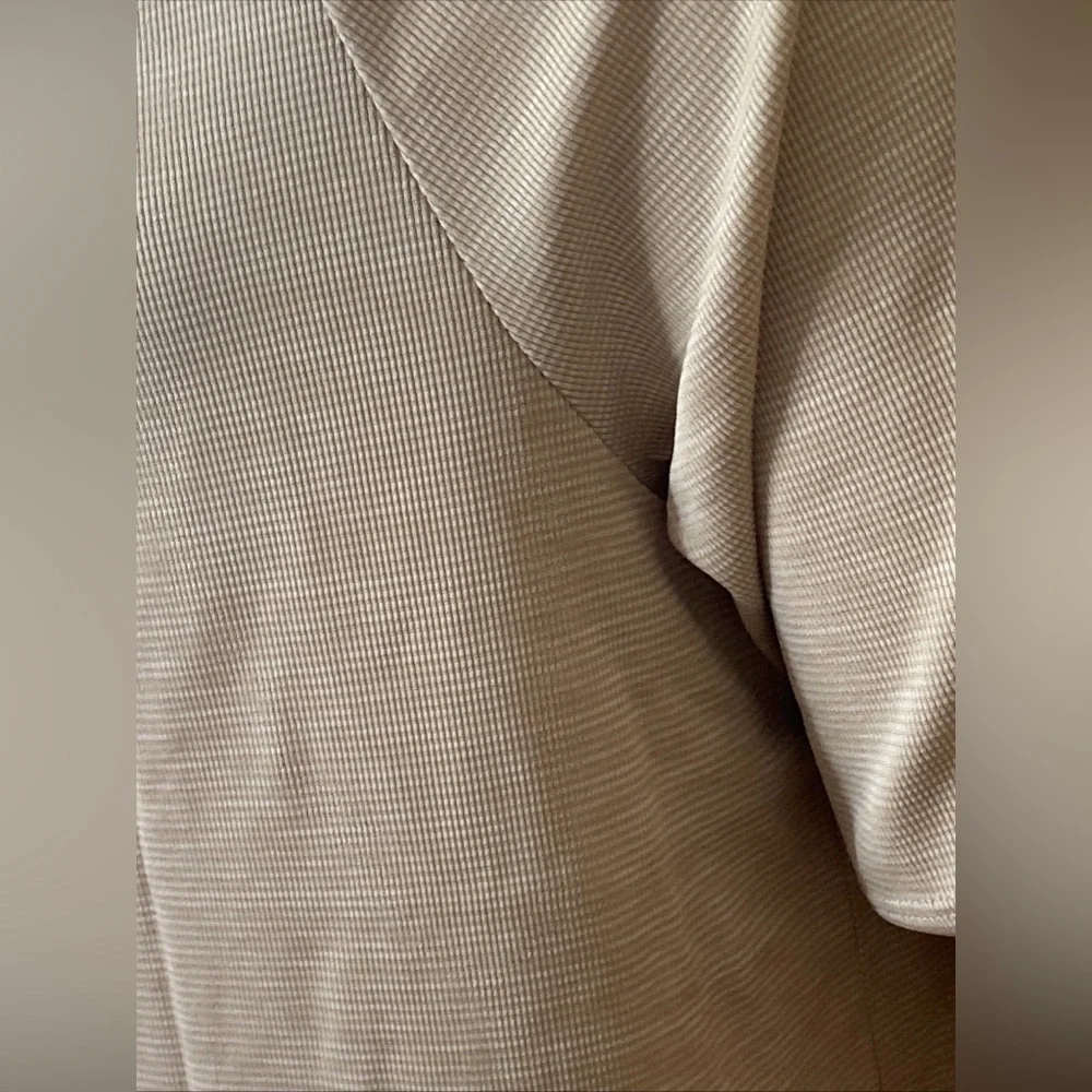 Under Armour Big & Tall Tech Textured Short Sleeve Tee- City Khaki - Picture 8 of 16